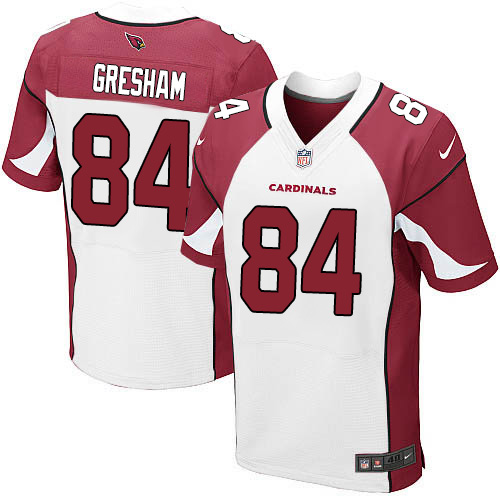 Men's Elite Jermaine Gresham Nike Jersey White Road - #84 NFL Arizona Cardinals